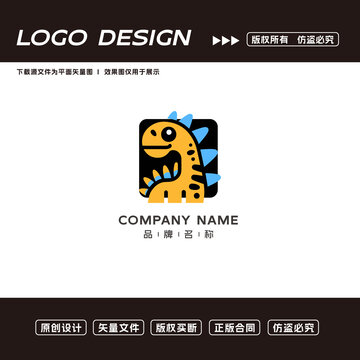 恐龙logo标志