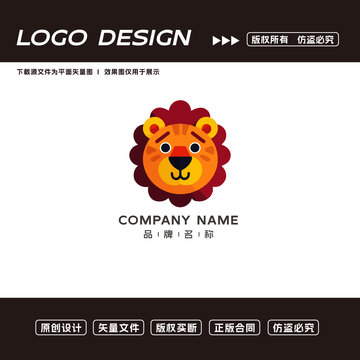 狮子logo标志