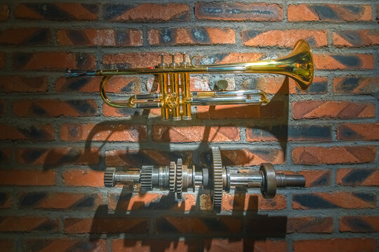 乐器形象墙
