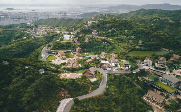 温岭石塘四岙村金沙湾国际度假区