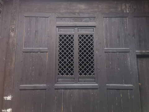 传统木窗摄影