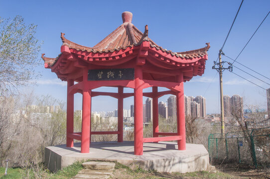乌鲁木齐水磨沟亭子