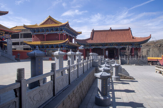 清泉寺建筑景观