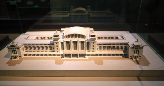 北京站模型