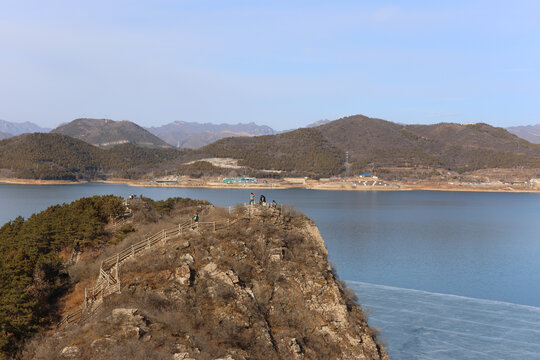 北京平谷金海湖露营