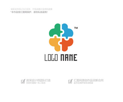 脑科学logo设计