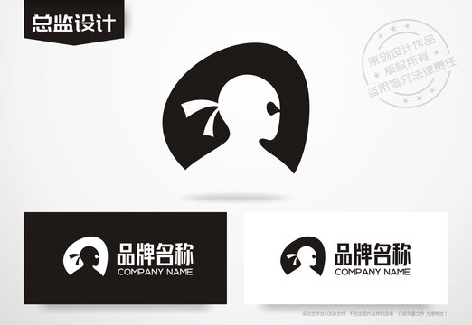 忍者标志侠客logo