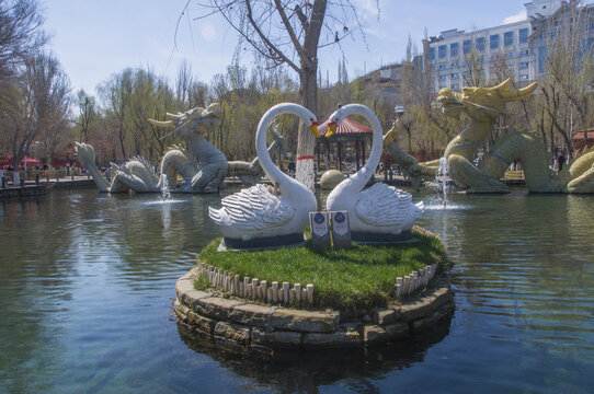 水磨沟风景