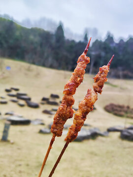 烤羊肉串