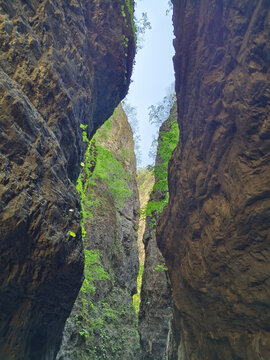 野三坡百里峡一线天