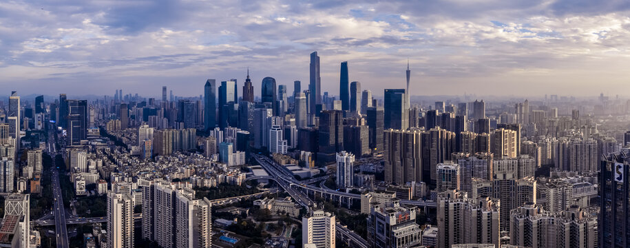 上海天际线全景