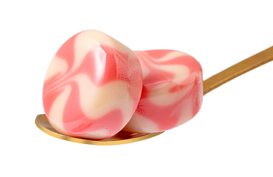 阿尔卑斯草莓牛奶味硬质糖果特写