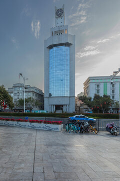 厦门阳光高层建筑都市风景