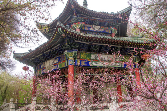 国风建筑凉亭