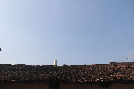 农村屋顶