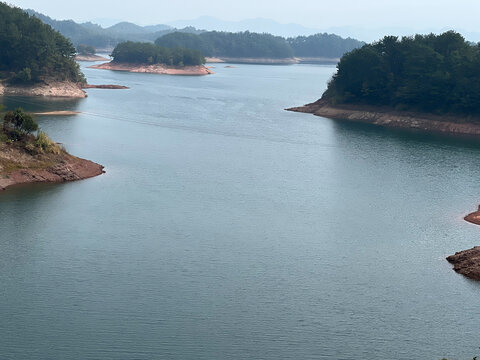 千岛湖琥珀水景自然风光