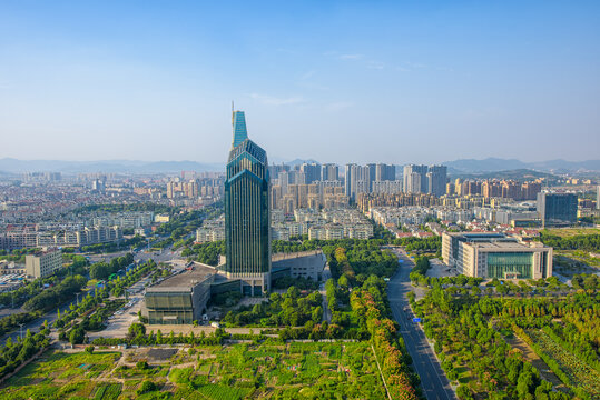 浙江诸暨城市风景