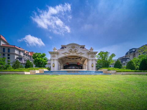 青岛西海岸星光岛西式建筑