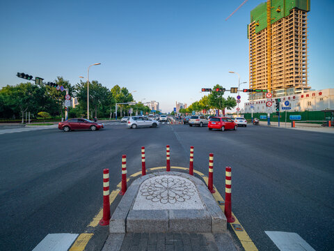 黄岛滨海大道与两河路交叉口