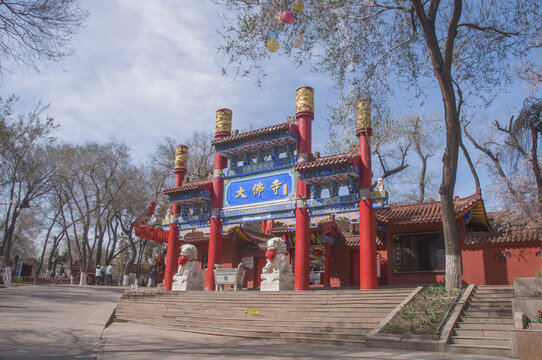 乌鲁木齐大佛寺景点