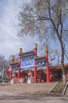 大佛寺寺院风景