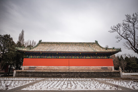 北京古建筑博物馆建筑风光