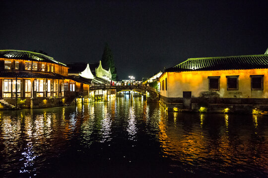 乌镇夜景