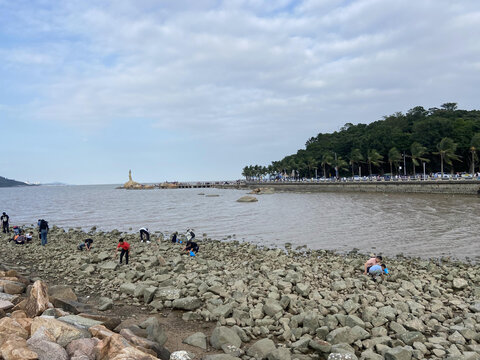 珠海香炉湾海边