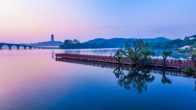 招远龙王湖公园