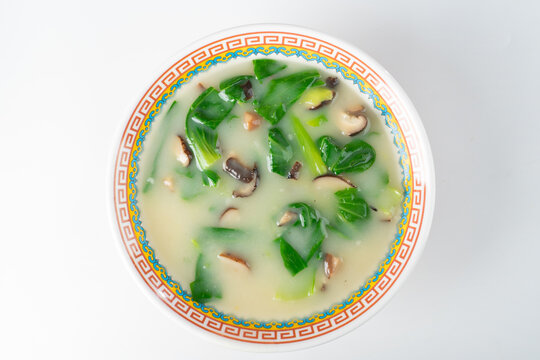 香菇油菜汤