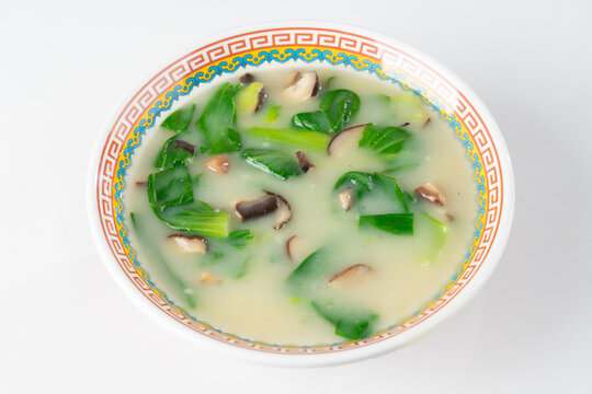 香菇油菜汤
