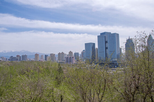 乌鲁木齐天山区城市风光