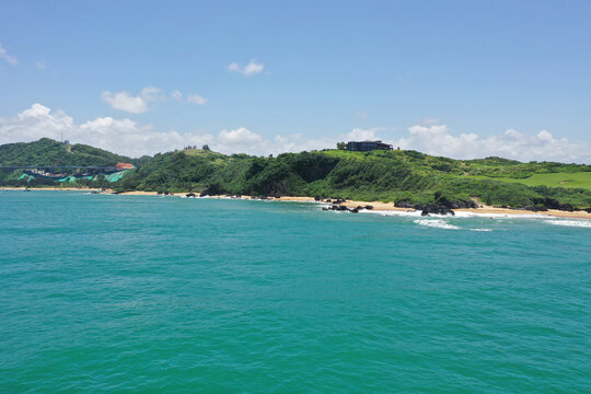 海南燕子洞海岸线