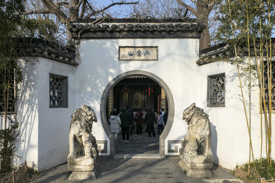 瘦西湖小金山