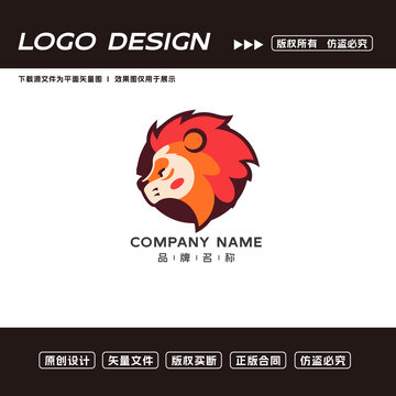 狮子logo标志