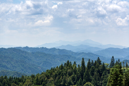 山岭风光