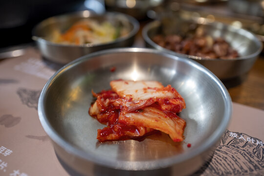 韩式烤肉之辣白菜