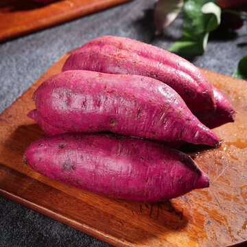 紫罗兰紫薯