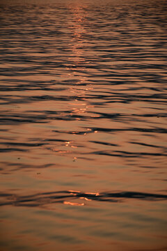西湖日落