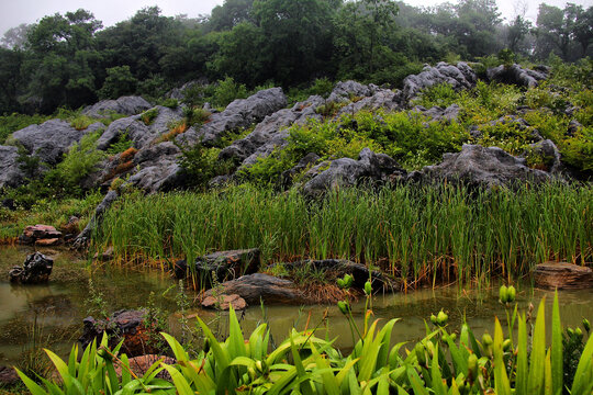 襄阳三国文化古隆中卧龙岗