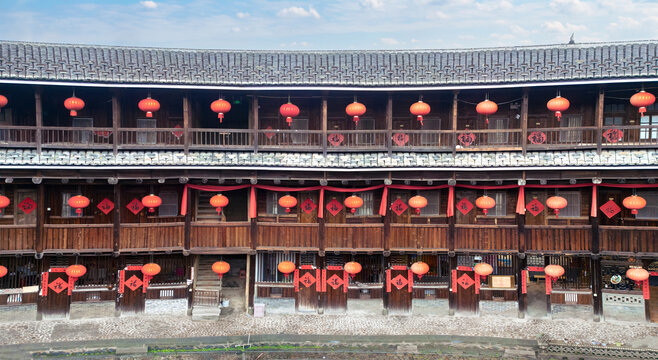 福建土楼永定景区