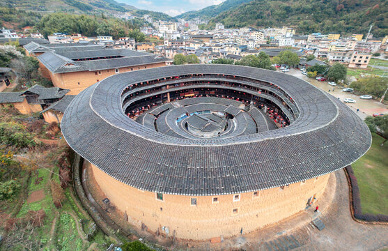 福建土楼永定景区