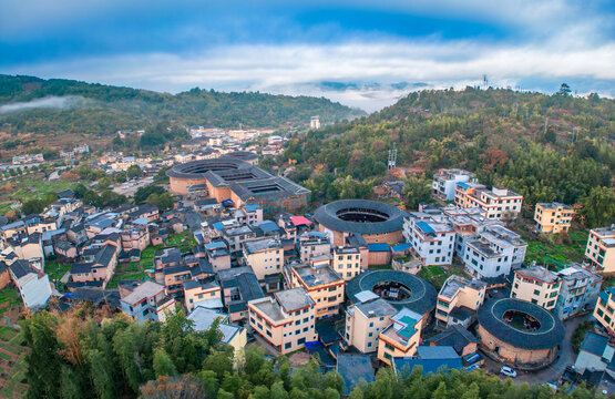 福建土楼永定景区