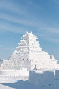 东北冰雪大世界冰雕雪雕雕塑施工