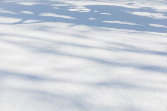 冬季冬天东北纯净雪景背景素材