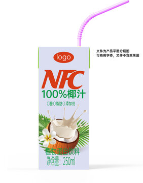 NFC鲜榨椰汁椰奶植物蛋白饮料