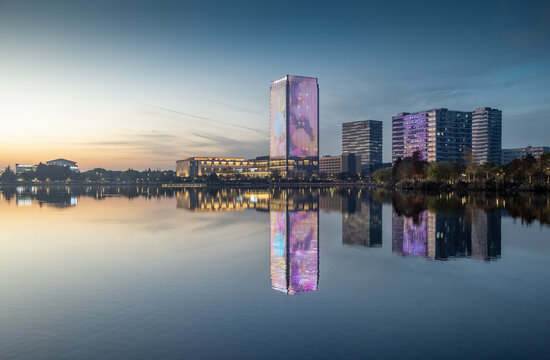 苏州大渠荡湖景