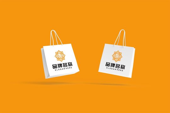 公司礼盒logo样机