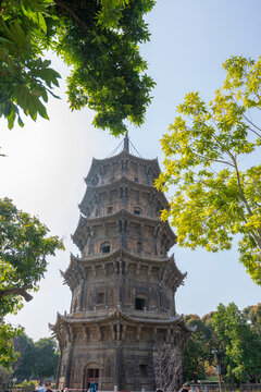 泉州开元寺古建筑东西塔