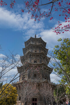 泉州开元寺古建筑东西塔